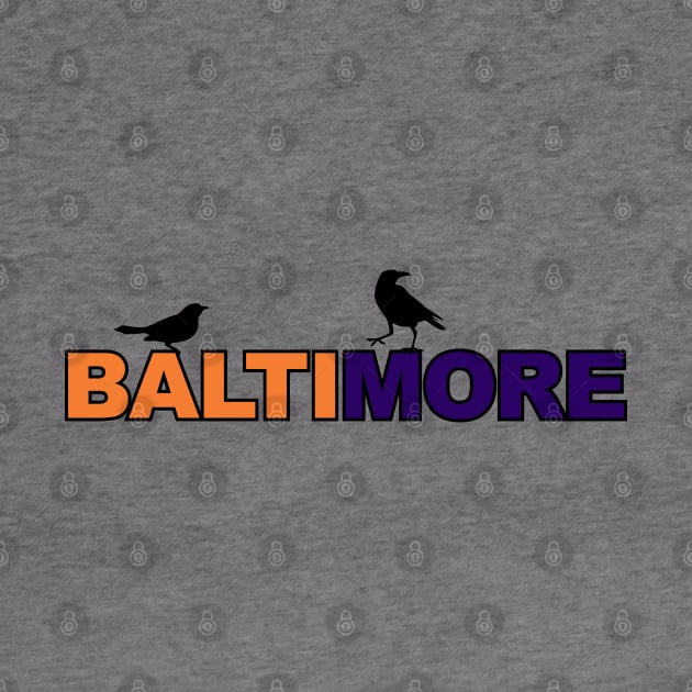 Baltimore Birds by LudlumDesign